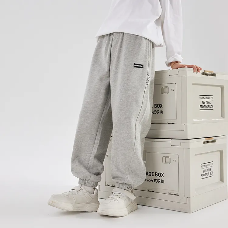 男童运动裤春秋款2025新款儿童裤子青少年中大童长裤男孩休闲卫裤