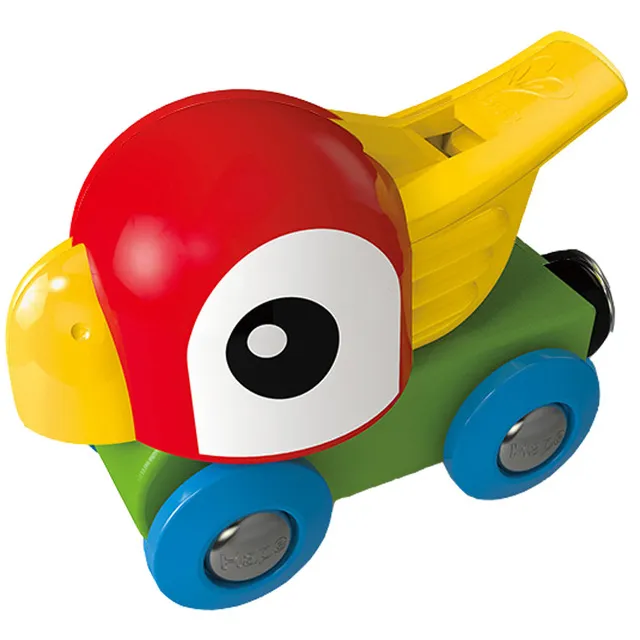 hape玩具鹦鹉儿童口哨儿童音乐乐器宝宝吹奏卡通哨子幼儿园小礼品