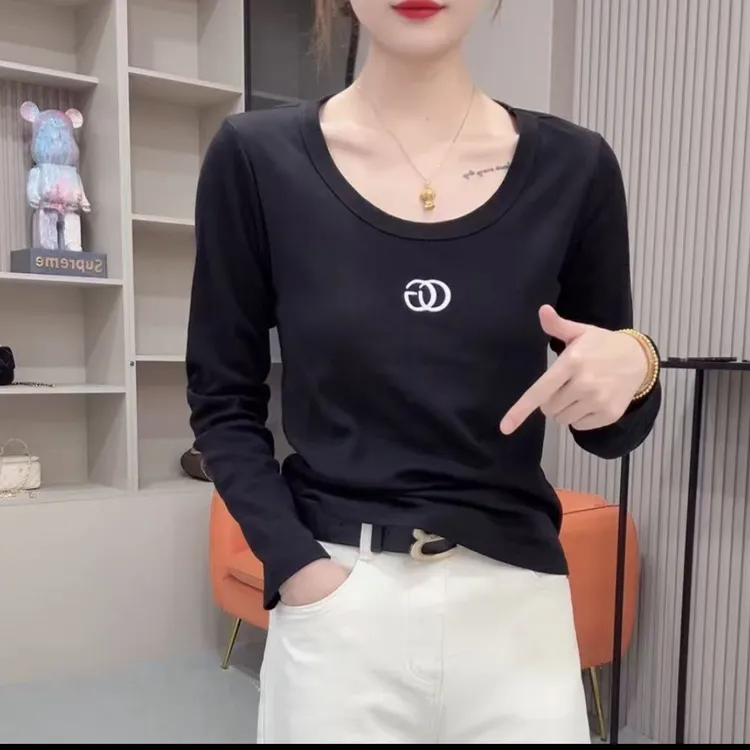 新款欧货百搭百配舒适透气简约设计气质衫