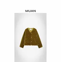 木岸MUAN：《华盛顿棉服》定制棉服长袖休闲外套上衣女D-MJ-F8317