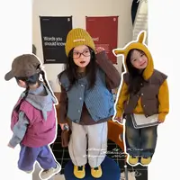 【蓬蓬小奶包】八Hihoniya~2025秋冬亲子格纹保暖90白鸭绒羽绒马甲
