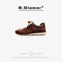 B.Glamar | 系带时尚复古休闲德训 HYTH6598-1