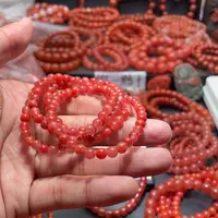 南红玛瑙手链未镶嵌