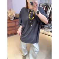 2 Azzony LQ 糯米大版Tee 2025秋季设计师休闲新款 XYCL2504507