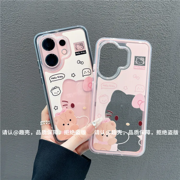 三合一炫彩适用苹果iPhone17/华为荣耀/OPPO/VIVO/小米手机壳爆款