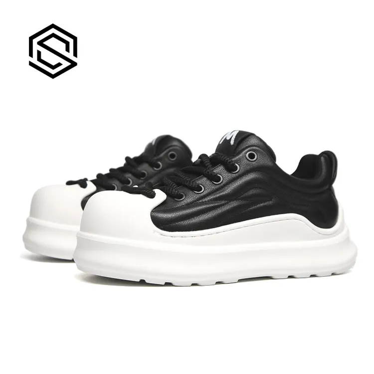 25205秋冬新款厚底百搭增高系带韩式男士头层牛皮休闲鞋时尚男鞋