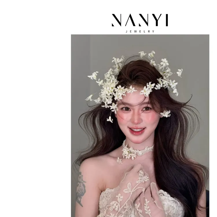 小南一｜康康造型 森系栀子 三件套