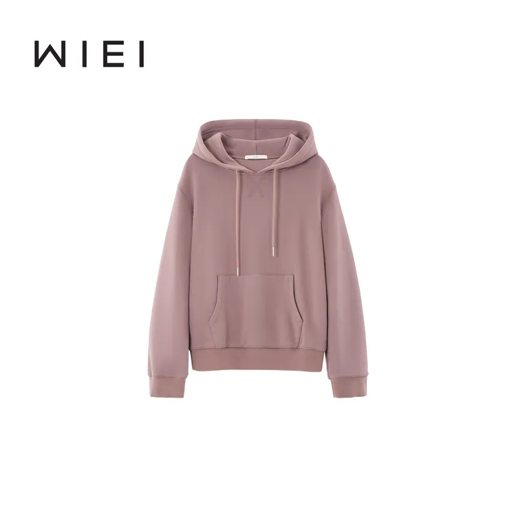 《WI EI》重磅荃棉慵懒随性时髦高克重廓形多色卫衣W25300103