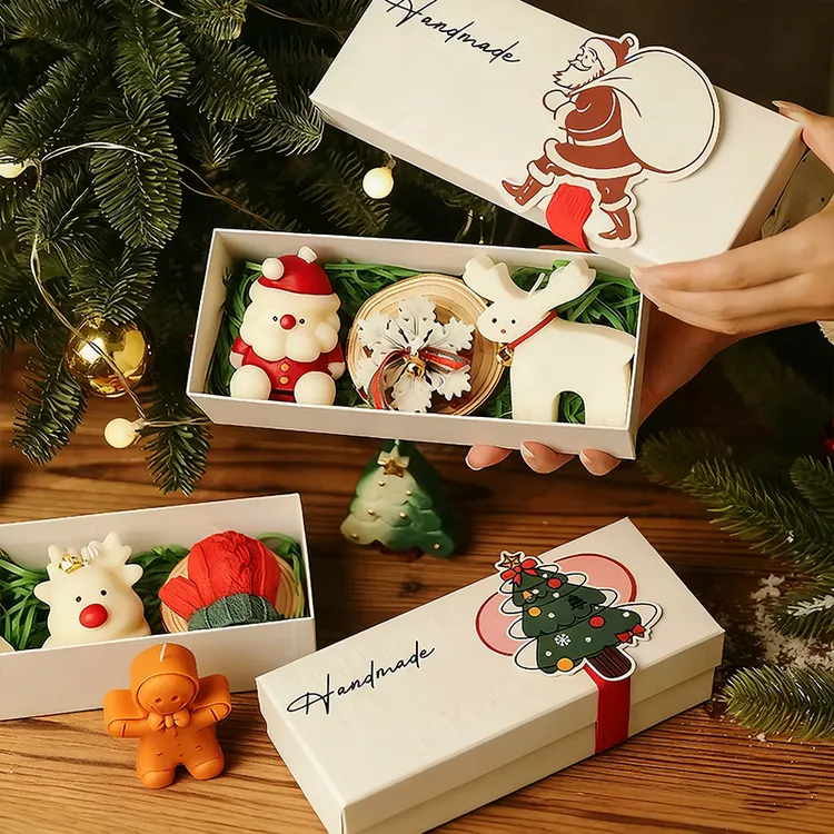 圣诞节礼物手工香薰蜡烛小众创意香氛摆件圣诞节伴手礼送女生朋友