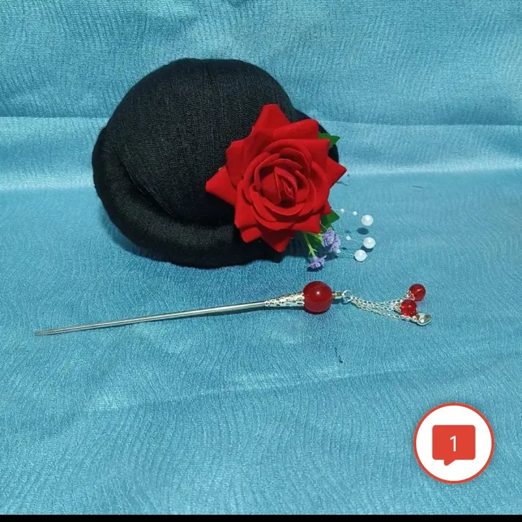 少数民族舞台表演的侗族毛线假发啾啾