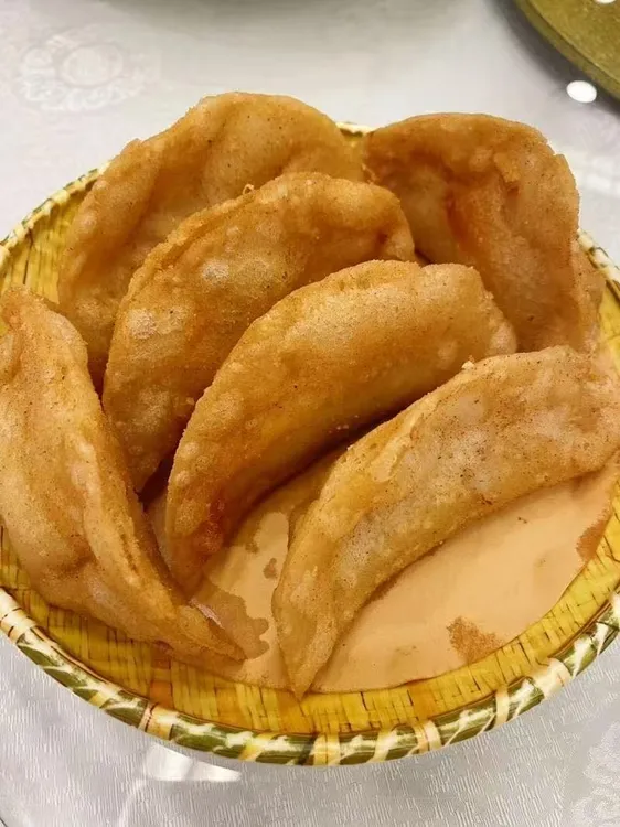 安徽三河米饺早餐下午茶虾皮油炸晚上必备充饥食品粗粮加热即食