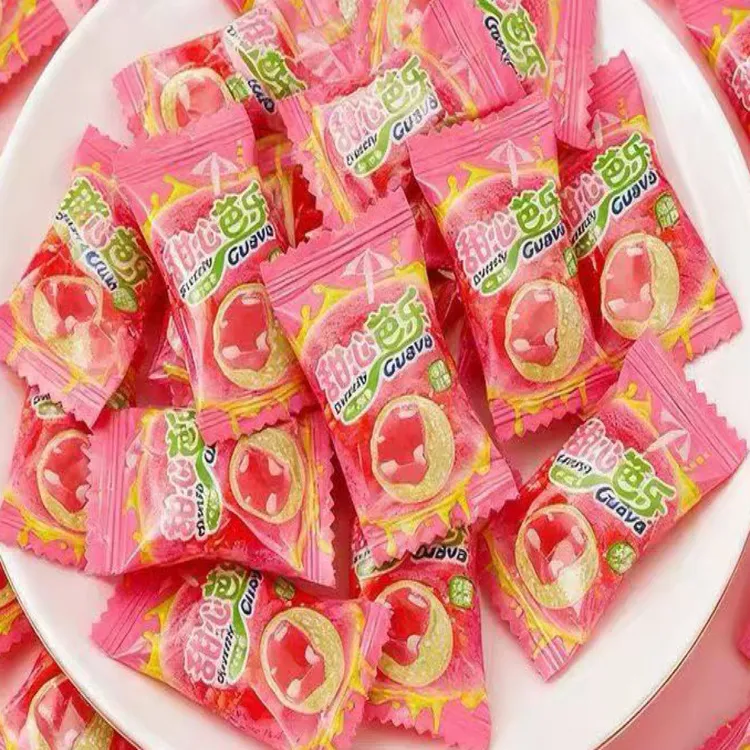 芭乐爆浆软糖番石榴味软糖
