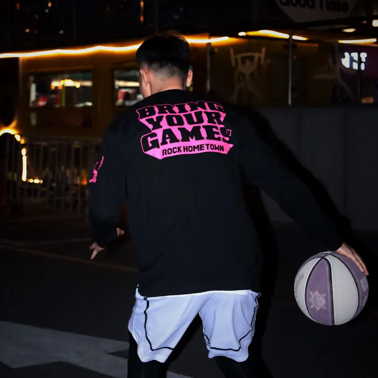 ROCK HOME TOWN「GAME」黑粉也是粉 多功能运动长T