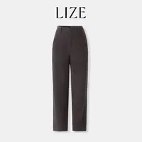 LIZE「率性小萝卜」高定亲肤毛呢.藏肉显腿长.时髦锥形裤L0220