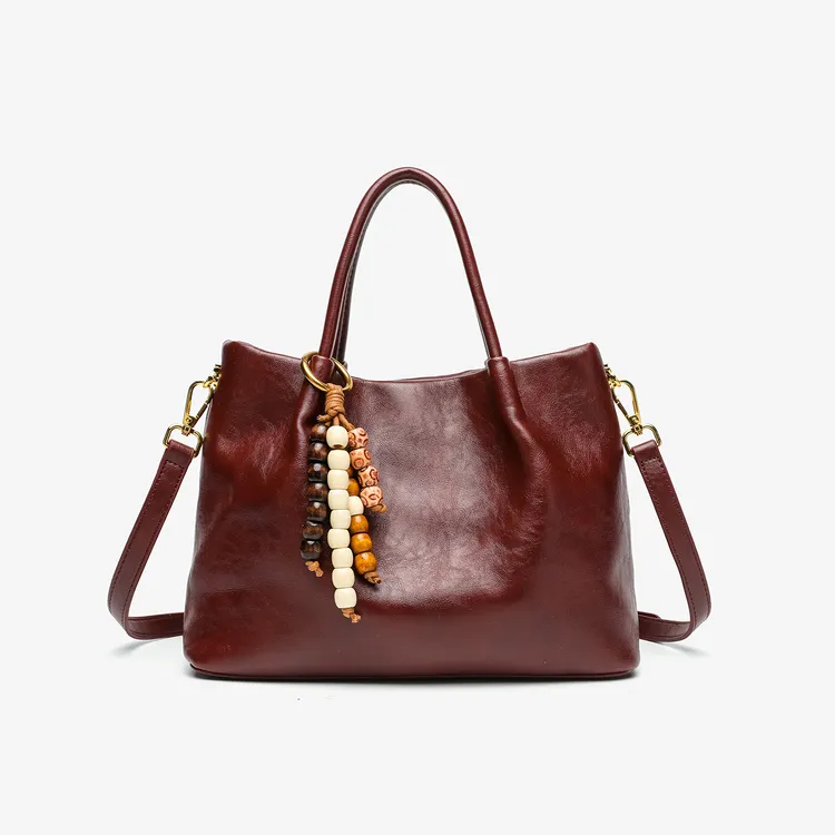 复古红色婚包女2025新款新娘结婚包日常可背的婚包小众手提包包