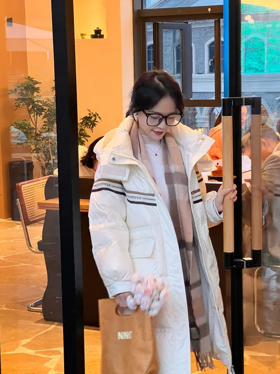 【运费补贴】小个子定制新国90白鸭绒休闲时尚中长款保暖冬季羽绒服