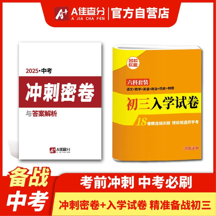 2025备战中考 初三入学检测试卷+冲刺密卷带答案解析