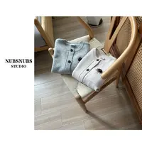 NUBSNUBS-”星期天“大林自制高品质全羊毛开衫小马甲