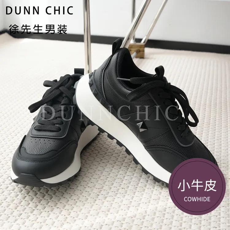 徐先生出品秋季头层牛皮男士休闲鞋19153【杜恩】