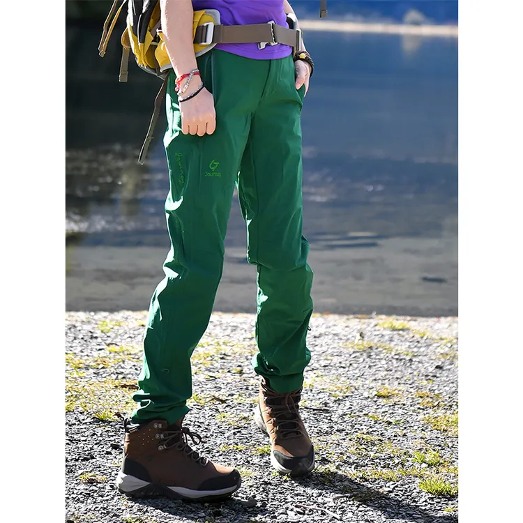 北京森林户外【游溯】原创登山显瘦凉感透气高弹徒步速干长裤女式