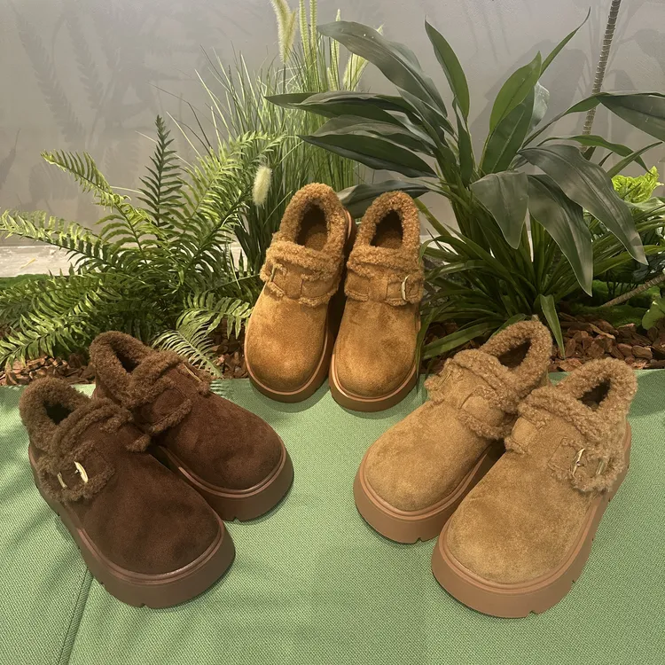 增高保暖2025冬季雪地靴博肯女鞋2025新款2025新款女士新款女鞋