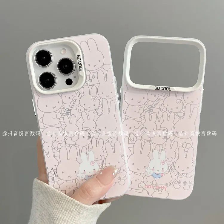 磨砂彩银适用iphone17promax苹果16手机壳15/14/13/12/11华为潮MF