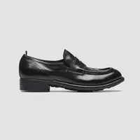 OFFICINE CREATIVE英伦风多色圆头亮面皮革乐福鞋 Calixte 020