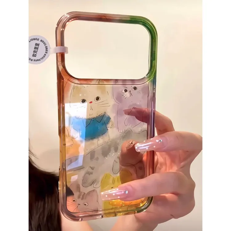 欧克里里彩色哈基米适用苹果16/17promax手机壳华为vivo小米oppo