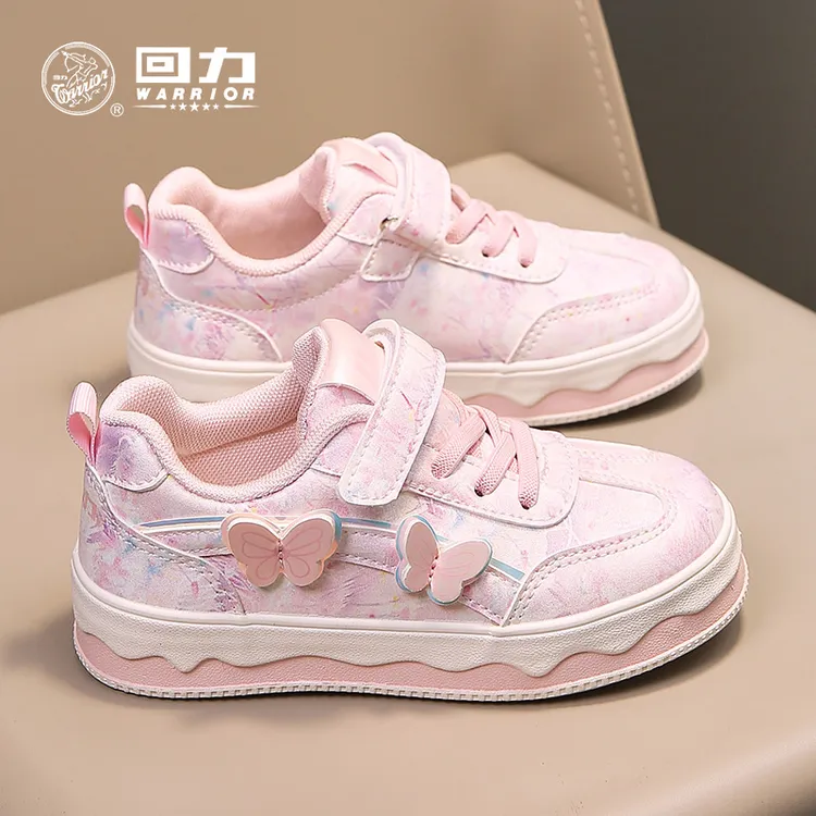 回力童鞋女童鞋子2025秋季新款休闲板鞋公主风防滑小女孩运动鞋女
