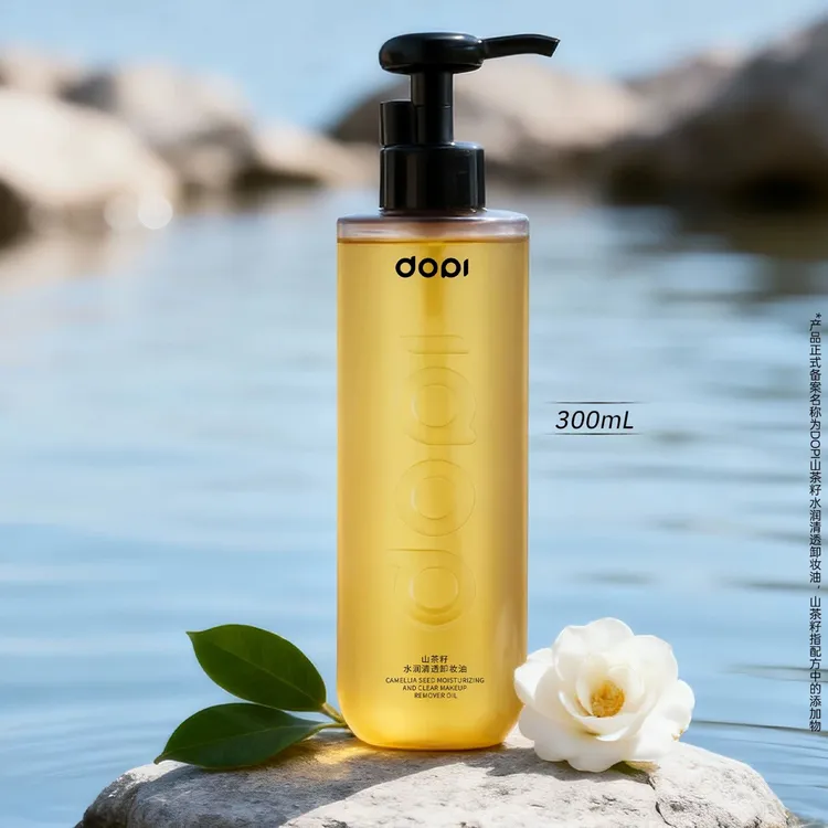 Dopi哆哌山茶籽水润清透卸妆油温和卸妆水脸眼唇卸妆液洁颜油正品