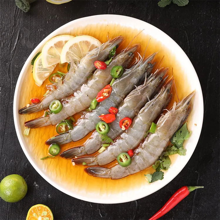 【四喜鲜森】青花椒柠檬生腌虾即食虾650克/桶海虾柠檬藤椒生呛虾