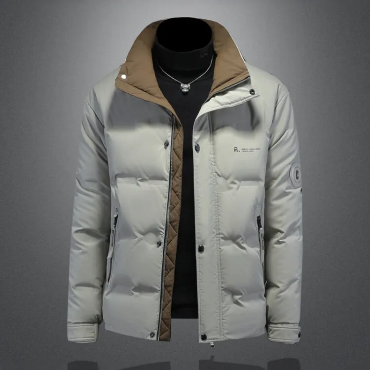 【万达撤柜】时尚男士冬季保暖羽绒服轻便防风男士冬季轻暖羽绒服