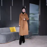 Falaibang/法莱邦YY6851驼色羊毛大衣