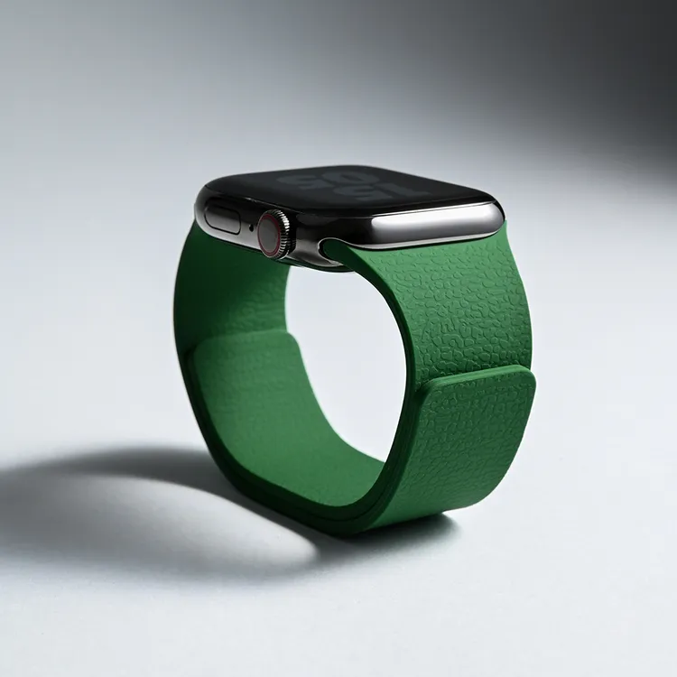 适用iwatchs11苹果S9手表带软磁吸硅胶applewatch7代男女10运动SE