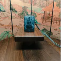 C和田玉阿弥陀佛影雕吊坠0613