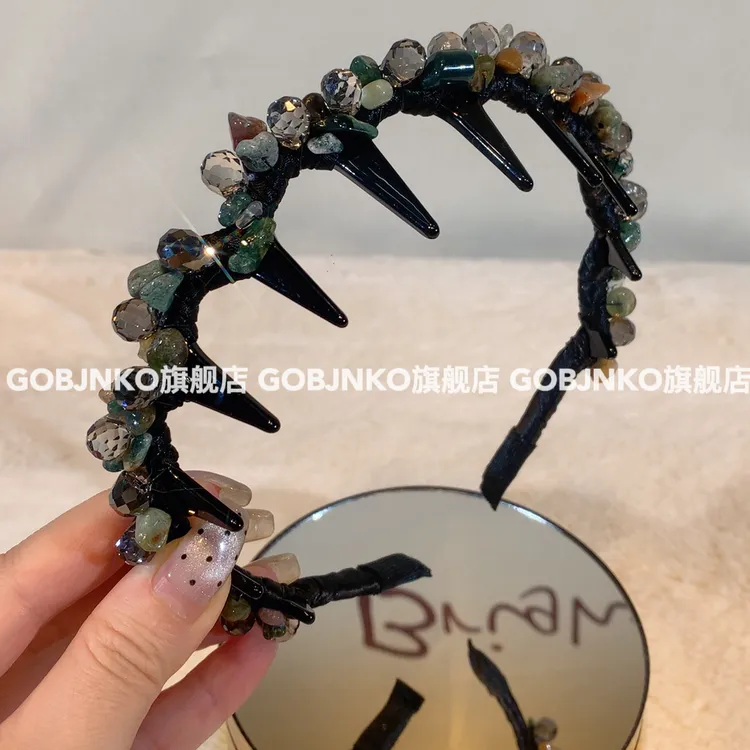 复古/宫廷极简风日韩休闲风发箍简约重工富家千金风头箍