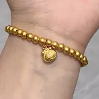 钛钢手链 033小福袋手链女款转运珠手串