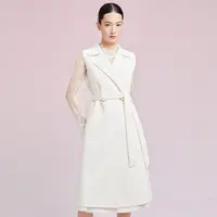 【晨粉专享价】初秋气质马甲款中长款外套女