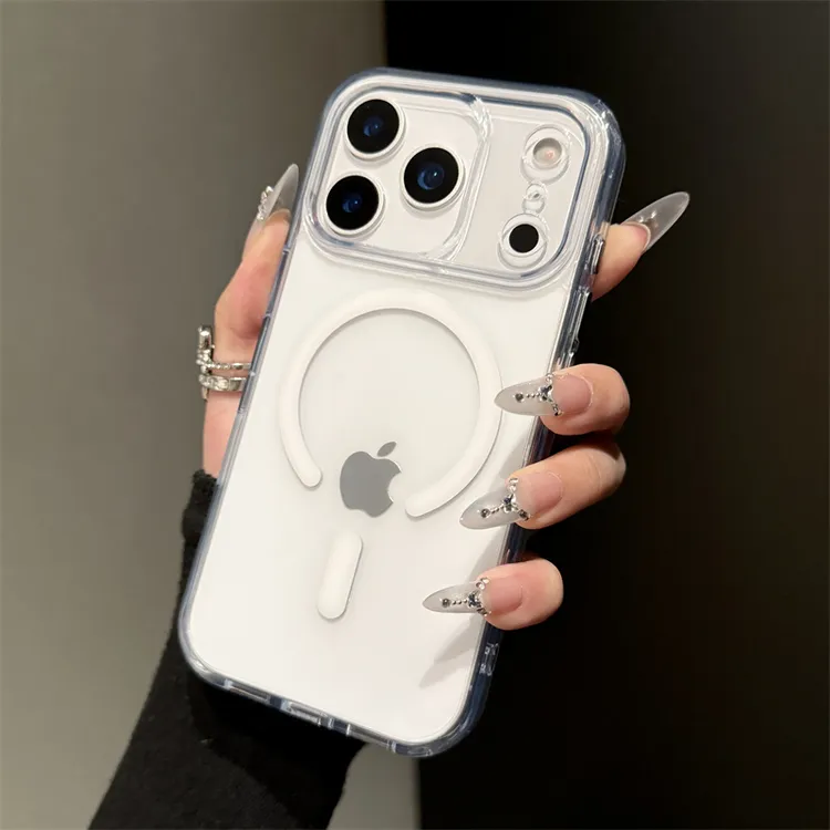 【官方磁吸】适用苹果17promax手机壳新款透明iphone17Air全包防摔