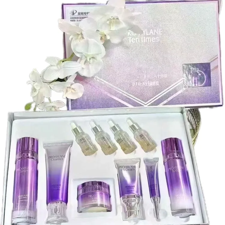芳曼妮玻色因御龄奢养光亮十件套护肤品套盒柔嫩补水保湿提亮肤色