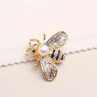 阁主珠宝天然珍珠蜜蜂胸饰胸针【多样性发其一】【多样性发其一】