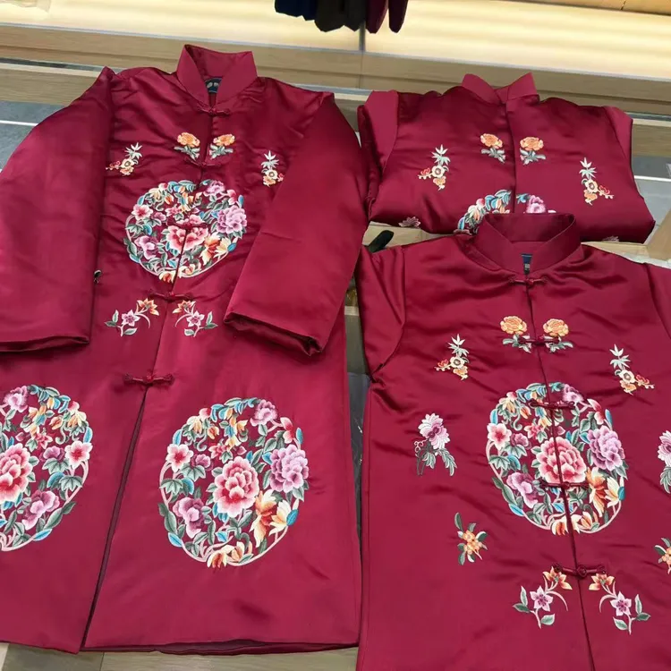 【添寿服】女款高档苏绣7件套礼服妈妈祝寿礼服全套 顺丰包邮运费险