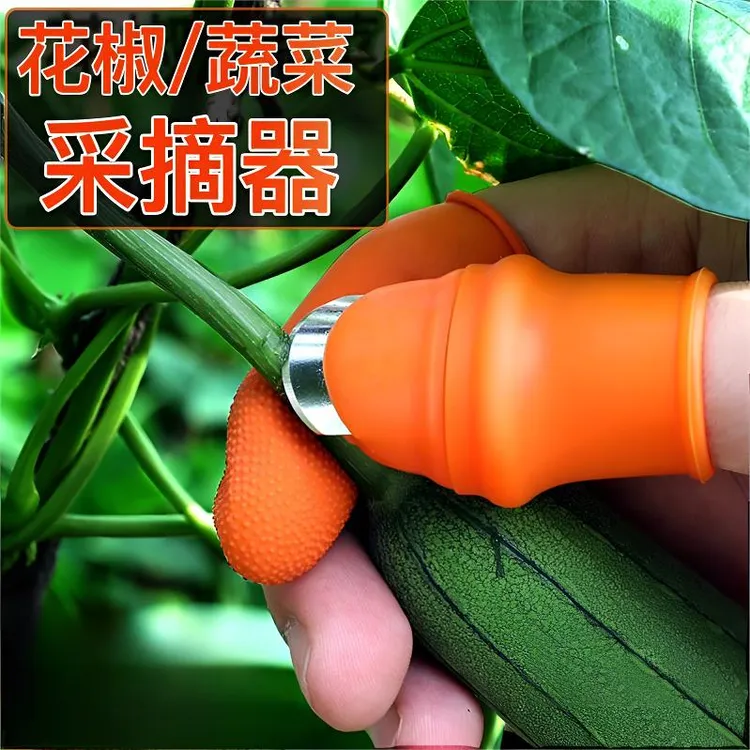摘菜用品指甲剥橙子用品大拇指采摘花椒剥蒜摘菜拇指保护套掐豆角