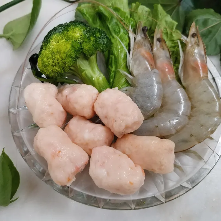 【华哥招牌】潮汕特产海虾枣纯手工虾枣潮汕特产正宗鲜虾枣煎炸食品