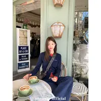 Ranwear 复古高材生 早秋撞色假两件绵羊毛修身显瘦慵懒针织开衫