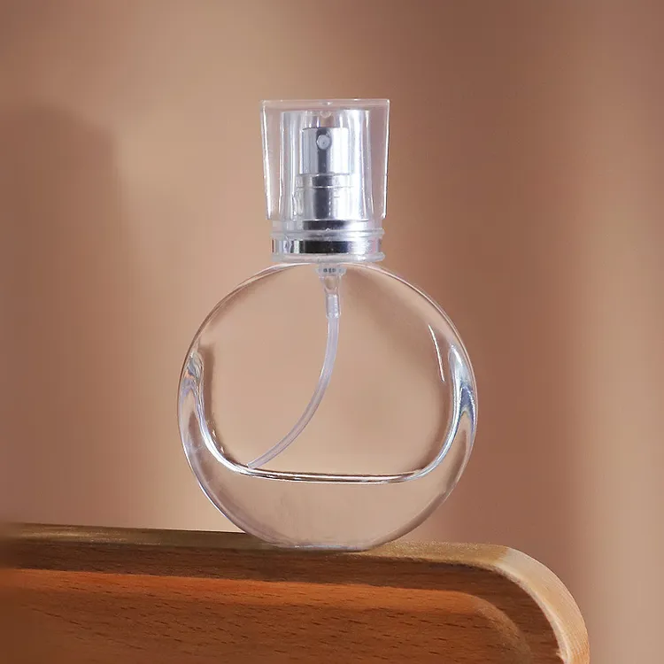 香水瓶玻璃瓶喷头瓶细喷雾香水分装瓶25ML透明空瓶子玻璃可拆卸 