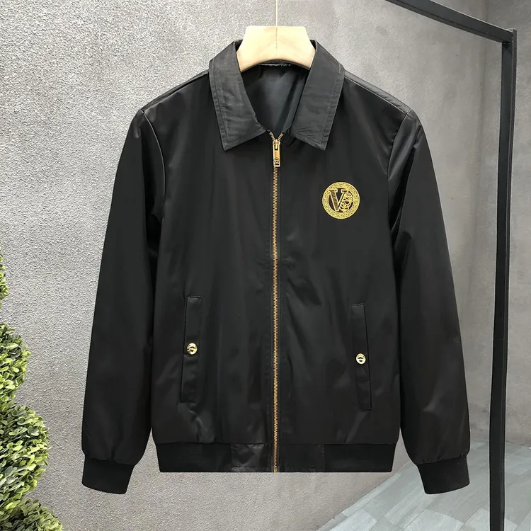 【TQUX港奢男装】高品质轻奢商务夹克外套男款休闲高端上衣2025秋