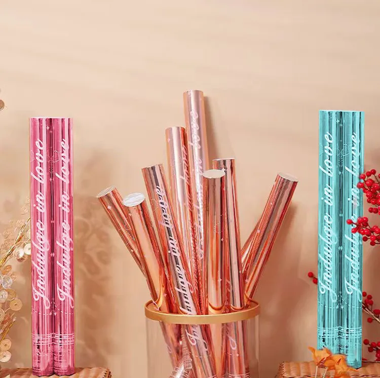 直播间礼花筒生日派对婚庆礼炮主播专用手持礼花喷花筒氛围神器