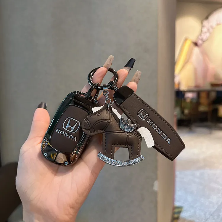 适用本田十一代雅阁钥匙套艾力绅思域皓影CRV型格缤智XRV车壳扣包