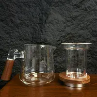 铭兴定制飘逸杯可泡茶大容量耐热过滤（500cc）